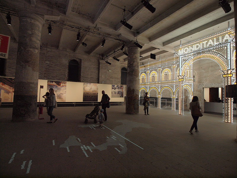 Luminarie Parisi 1876 Biennale Venezia